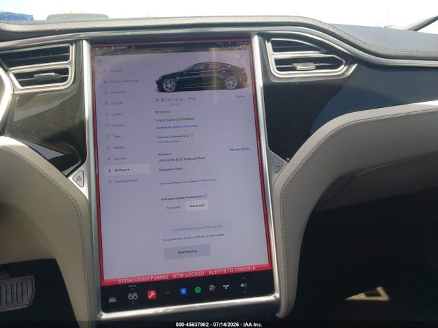 Продажа на аукционе авто 2013 Tesla Model S, vin: 5YJSA1CG3DFP24860, номер лота: 45637982