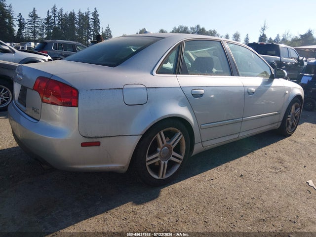 Продаж на аукціоні авто 2007 Audi A4 2.0t, vin: WAUDF78E47A038776, номер лоту: 45637988
