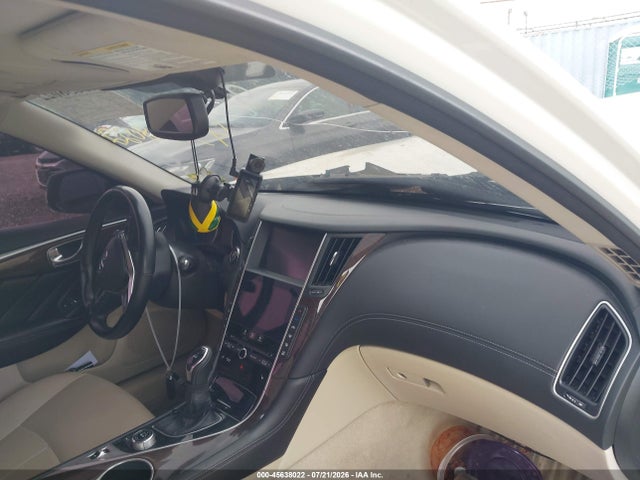 2019 Infiniti Q50 3.0t Luxe მანქანა იყიდება აუქციონზე, vin: JN1EV7AR0KM551847, აუქციონის ნომერი: 45638022