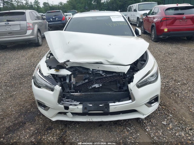 2019 Infiniti Q50 3.0t Luxe მანქანა იყიდება აუქციონზე, vin: JN1EV7AR0KM551847, აუქციონის ნომერი: 45638022
