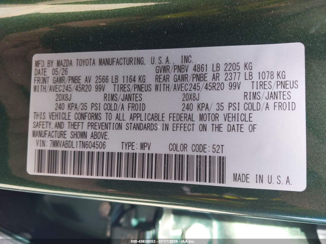 Mazda Cx-50 2.5 S Premium 2026 7MMVABDL1TN604506 Image 9