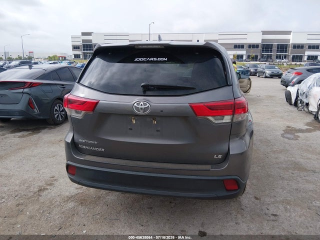 45638064 :رقم المزاد ، 5TDZZRFHXKS357832 vin ، 2019 Toyota Highlander Le Plus مزاد بيع
