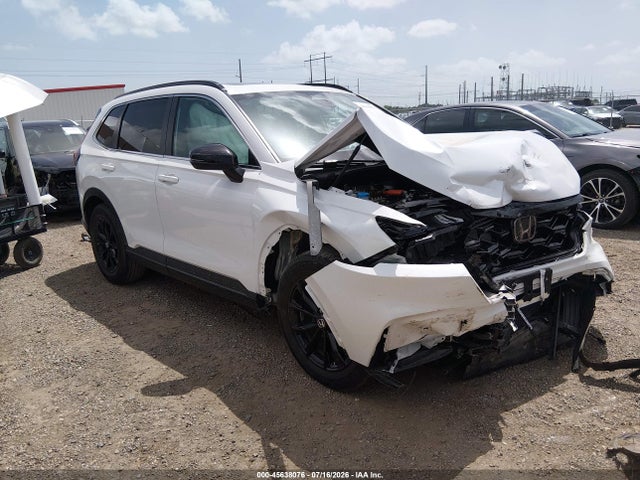 45638076 :رقم المزاد ، 7FARS5H89SE013332 vin ، 2025 Honda Cr-v Hybrid Sport-l مزاد بيع