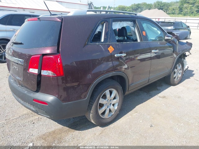 2013 Kia Sorento Lx მანქანა იყიდება აუქციონზე, vin: 5XYKT3A63DG383792, აუქციონის ნომერი: 45638078