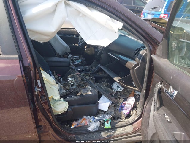 2013 Kia Sorento Lx მანქანა იყიდება აუქციონზე, vin: 5XYKT3A63DG383792, აუქციონის ნომერი: 45638078