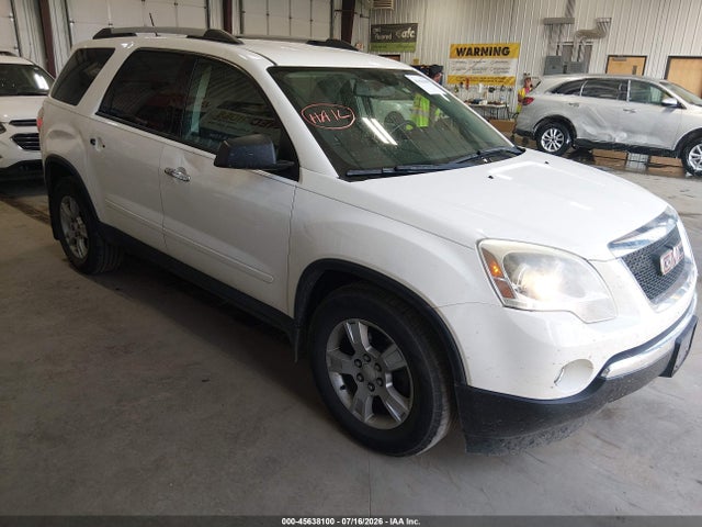 45638100 :رقم المزاد ، 1GKKRPED8BJ371704 vin ، 2011 Gmc Acadia Sle مزاد بيع