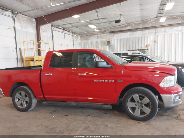 Продаж на аукціоні авто 2012 Ram 1500 Big Horn, vin: 1C6RD7LT8CS257966, номер лоту: 45638119