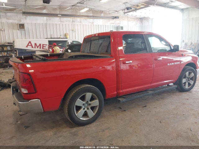 Продаж на аукціоні авто 2012 Ram 1500 Big Horn, vin: 1C6RD7LT8CS257966, номер лоту: 45638119