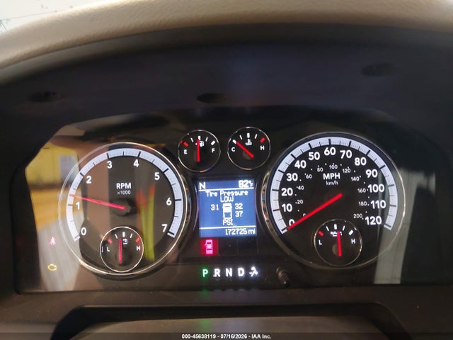 Продаж на аукціоні авто 2012 Ram 1500 Big Horn, vin: 1C6RD7LT8CS257966, номер лоту: 45638119