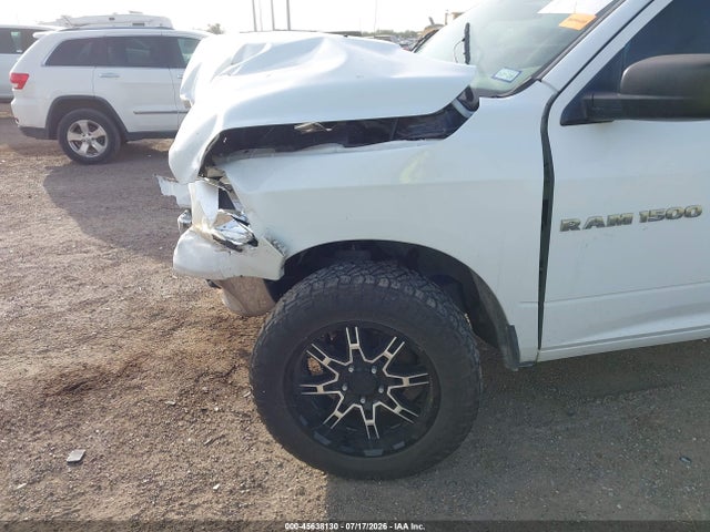 Продаж на аукціоні авто 2012 Ram 1500 Slt, vin: 3C6JD7EPXCG175757, номер лоту: 45638130