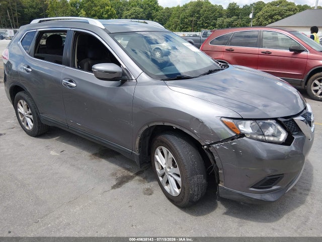 Auction sale of the 2016 Nissan Rogue Sv, vin: KNMAT2MT6GP727172, lot number: 45638143