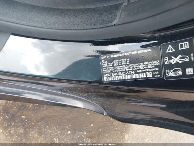 Aukcja sprzedaży 2021 Bmw M440i Xdrive, vin: WBA13AR07MCG52347, numer aukcji: 45638209