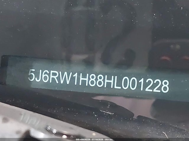 2017 Honda Cr-v Ex-l/ex-l Navi მანქანა იყიდება აუქციონზე, vin: 5J6RW1H88HL001228, აუქციონის ნომერი: 45638229