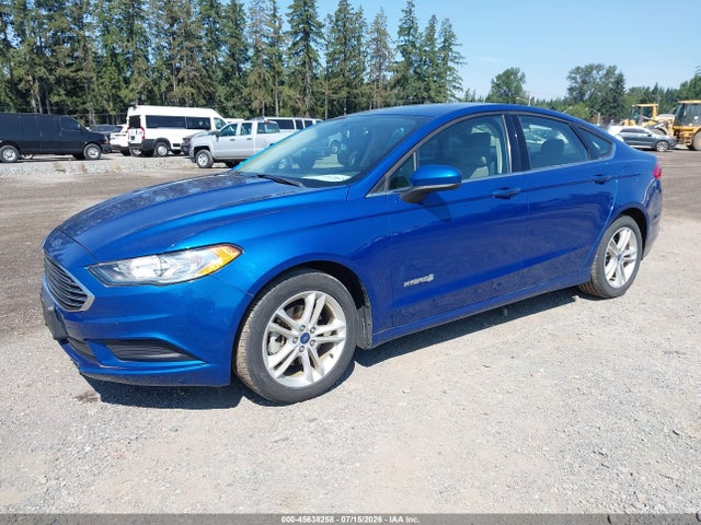 Ford Fusion Hybrid S 2018 3FA6P0UU7JR122851 Image 2