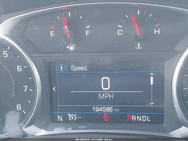Aukcja sprzedaży 2019 Chevrolet Equinox Lt, vin: 3GNAXKEVXKS606246, numer aukcji: 45638275