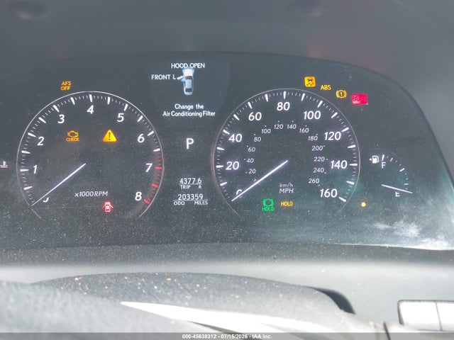 45638312 :رقم المزاد ، JTHBL46FX85066569 vin ، 2008 Lexus Ls 460 مزاد بيع