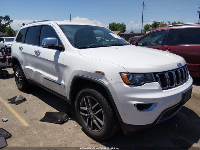 45638378 :رقم المزاد ، 1C4RJFBG9HC877100 vin ، 2017 Jeep Grand Cherokee Limited مزاد بيع