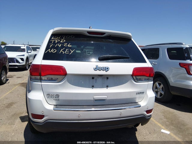 Aukcja sprzedaży 2017 Jeep Grand Cherokee Limited, vin: 1C4RJFBG9HC877100, numer aukcji: 45638378