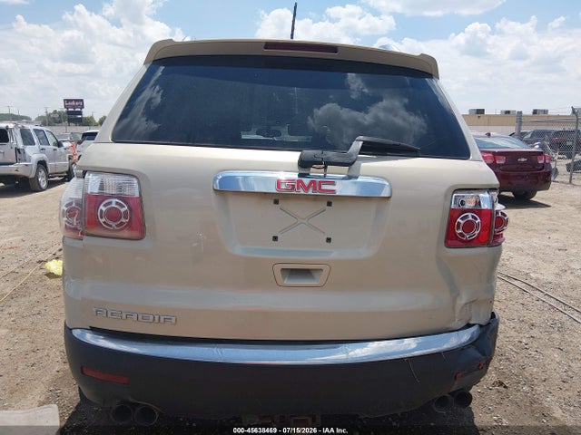 Aukcja sprzedaży 2009 Gmc Acadia Slt-1, vin: 1GKER23D29J128953, numer aukcji: 45638469