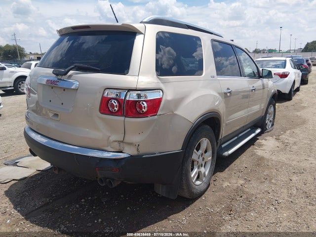 Aukcja sprzedaży 2009 Gmc Acadia Slt-1, vin: 1GKER23D29J128953, numer aukcji: 45638469