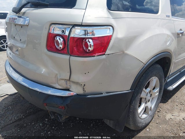Aukcja sprzedaży 2009 Gmc Acadia Slt-1, vin: 1GKER23D29J128953, numer aukcji: 45638469