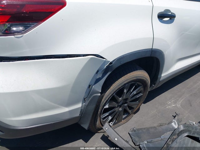 5TDKZRFH9KS326010 Toyota Highlander Se
