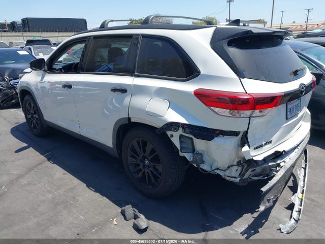 5TDKZRFH9KS326010 Toyota Highlander Se