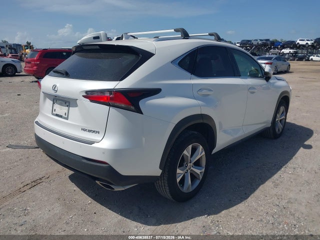 Продаж на аукціоні авто 2017 Lexus Nx 200t, vin: JTJYARBZ7H2083472, номер лоту: 45638537