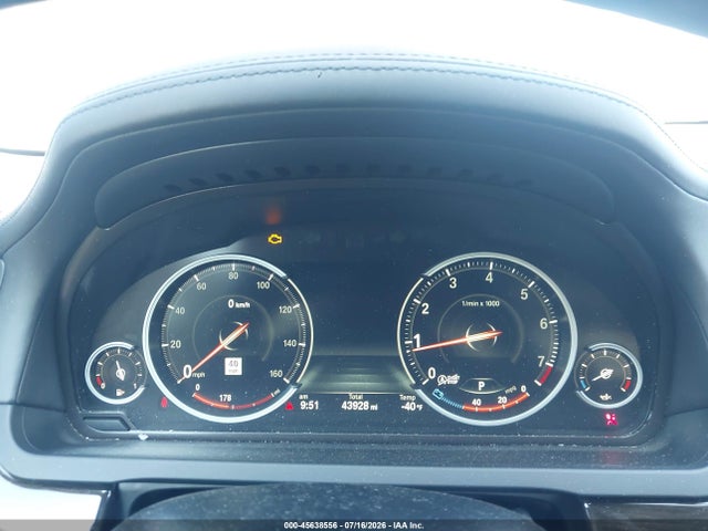 Продаж на аукціоні авто 2014 Bmw 750i, vin: WBAYA8C51ED825337, номер лоту: 45638556