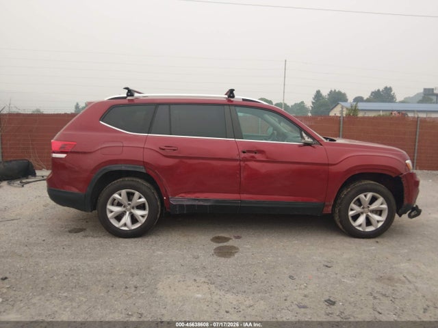 45638608 :رقم المزاد ، 1V2CR2CA3JC522512 vin ، 2018 Volkswagen Atlas 3.6l V6 Se مزاد بيع