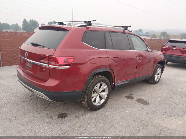 45638608 :رقم المزاد ، 1V2CR2CA3JC522512 vin ، 2018 Volkswagen Atlas 3.6l V6 Se مزاد بيع