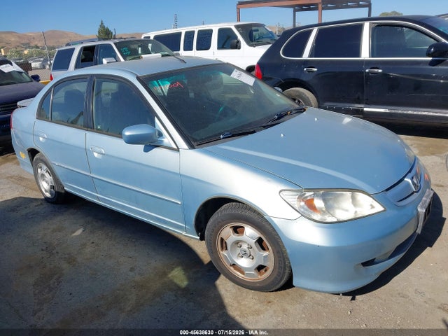 Продаж на аукціоні авто 2004 Honda Civic Hybrid, vin: JHMES96614S013798, номер лоту: 45638630