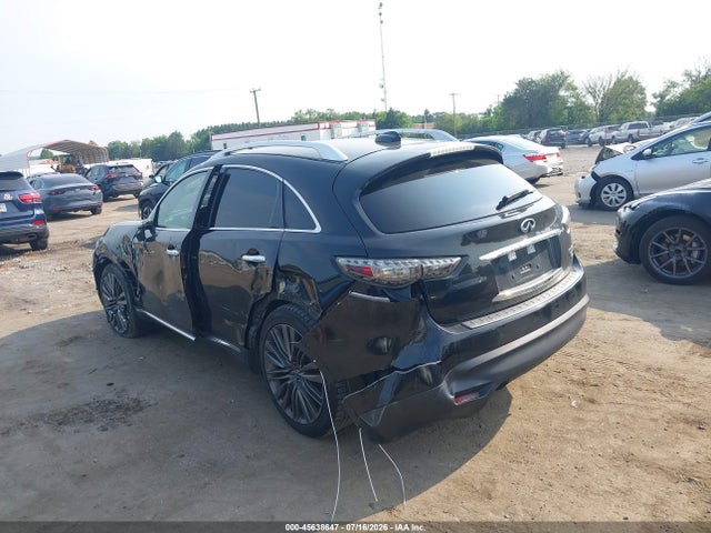 2017 Infiniti Qx70 მანქანა იყიდება აუქციონზე, vin: JN8CS1MW5HM411382, აუქციონის ნომერი: 45638647