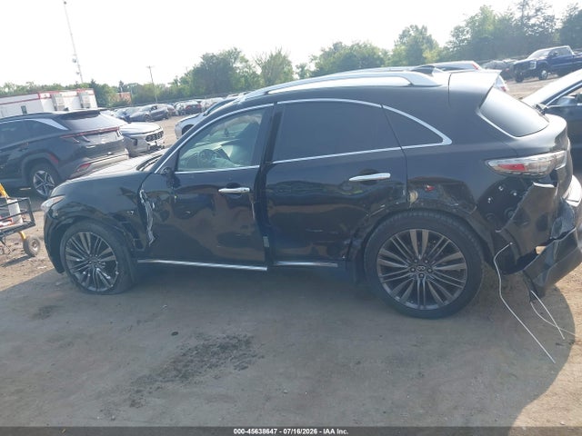 2017 Infiniti Qx70 მანქანა იყიდება აუქციონზე, vin: JN8CS1MW5HM411382, აუქციონის ნომერი: 45638647