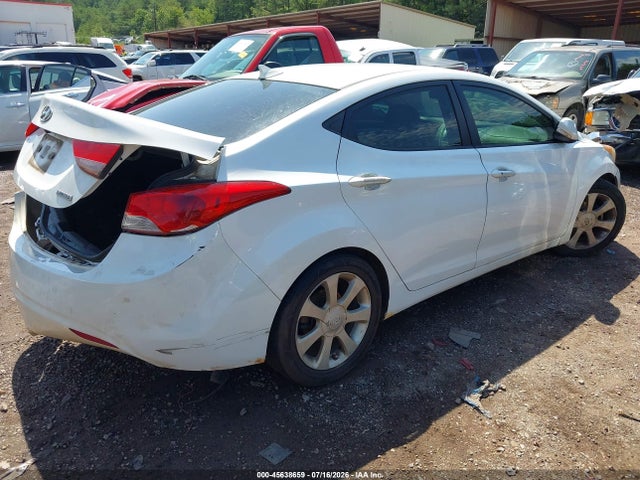 45638659 :رقم المزاد ، 5NPDH4AE9DH388754 vin ، 2013 Hyundai Elantra Limited مزاد بيع