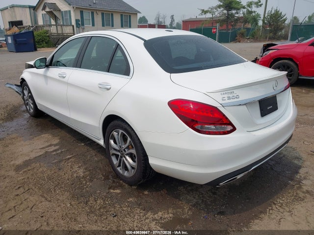 Продаж на аукціоні авто 2018 Mercedes-benz C 300 4matic, vin: 55SWF4KB7JU244549, номер лоту: 45638667