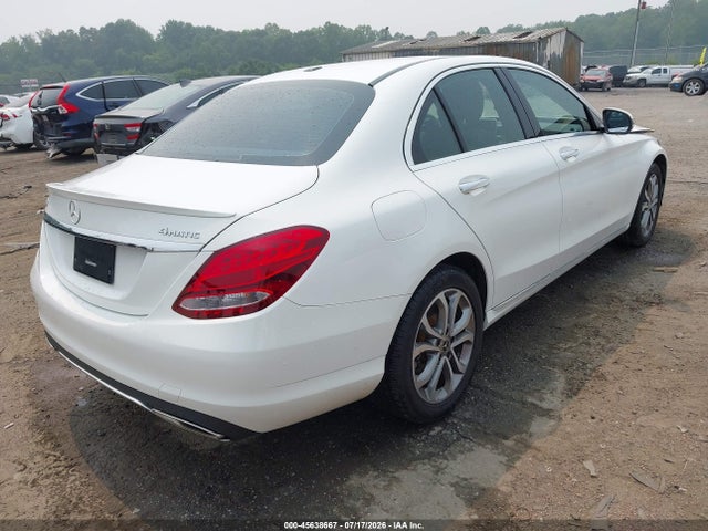 Продаж на аукціоні авто 2018 Mercedes-benz C 300 4matic, vin: 55SWF4KB7JU244549, номер лоту: 45638667