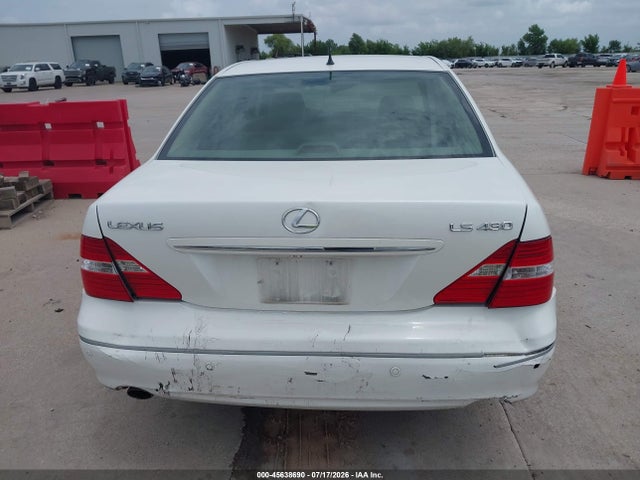 2004 Lexus Ls 430 მანქანა იყიდება აუქციონზე, vin: JTHBN36FX40163380, აუქციონის ნომერი: 45638690