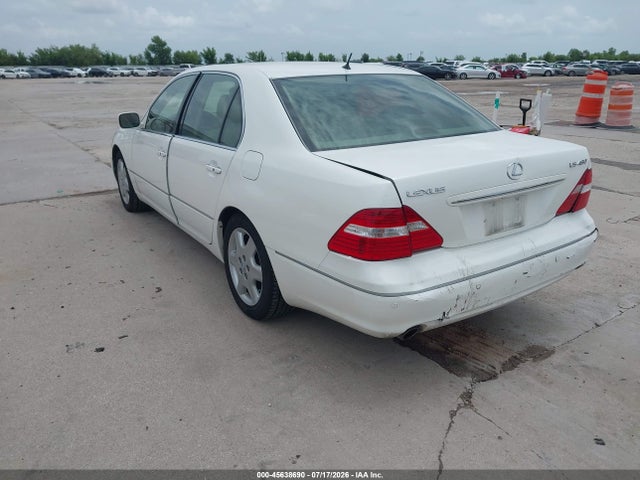 2004 Lexus Ls 430 მანქანა იყიდება აუქციონზე, vin: JTHBN36FX40163380, აუქციონის ნომერი: 45638690