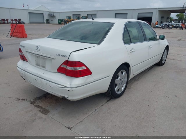 2004 Lexus Ls 430 მანქანა იყიდება აუქციონზე, vin: JTHBN36FX40163380, აუქციონის ნომერი: 45638690