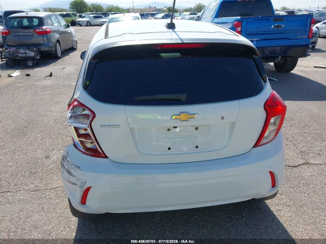 45638703 :رقم المزاد ، KL8CA6SA2KC821243 vin ، 2019 Chevrolet Spark Ls Manual مزاد بيع