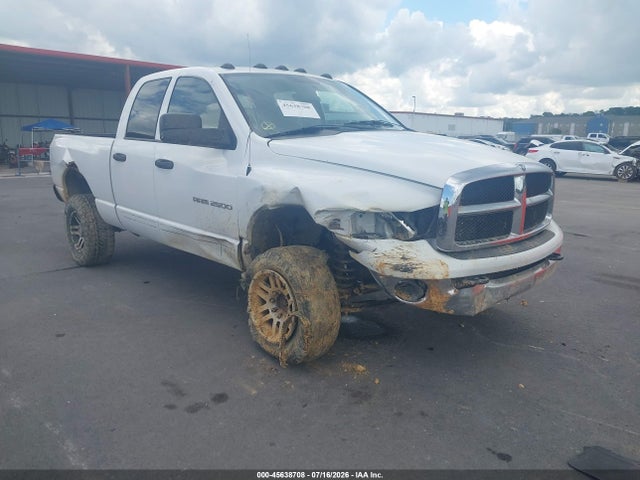 45638708 :رقم المزاد ، 3D7KS28C55G808186 vin ، 2005 Dodge Ram 2500 Slt/laramie مزاد بيع