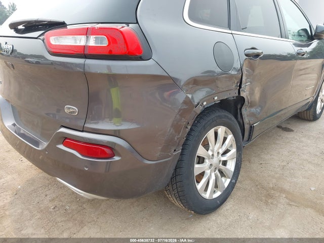 45638732 :رقم المزاد ، 1C4PJMJX0JD594243 vin ، 2018 Jeep Cherokee Overland 4x4 مزاد بيع