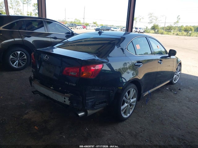Продаж на аукціоні авто 2007 Lexus Is 250, vin: JTHBK262772043920, номер лоту: 45638757