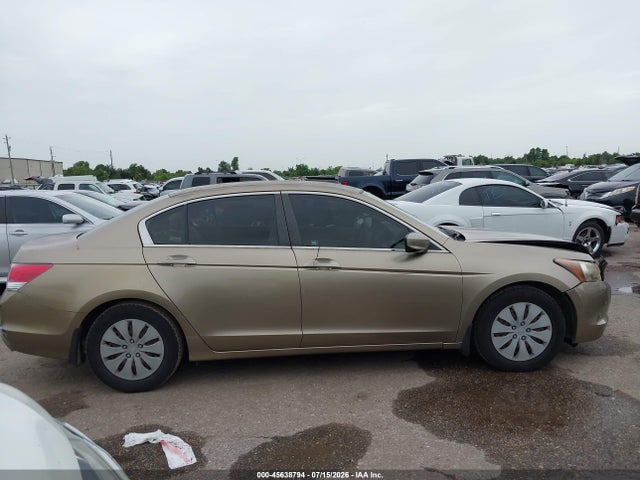 45638794 :رقم المزاد ، JHMCP26369C012475 vin ، 2009 Honda Accord 2.4 Lx مزاد بيع