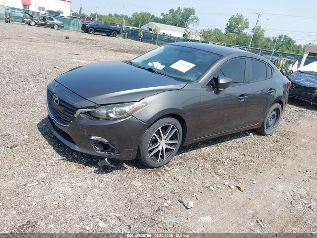45638796 :رقم المزاد ، 3MZBM1U78FM149088 vin ، 2015 Mazda Mazda3 I Sport مزاد بيع
