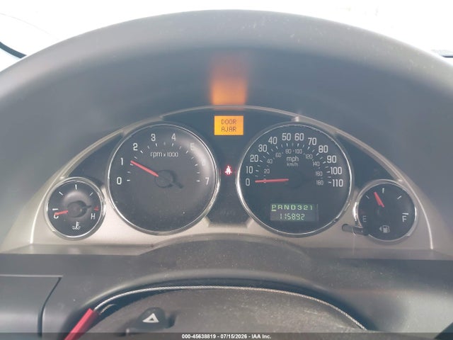 2007 Buick Rendezvous Cx მანქანა იყიდება აუქციონზე, vin: 3G5DA03LX7S590433, აუქციონის ნომერი: 45638819