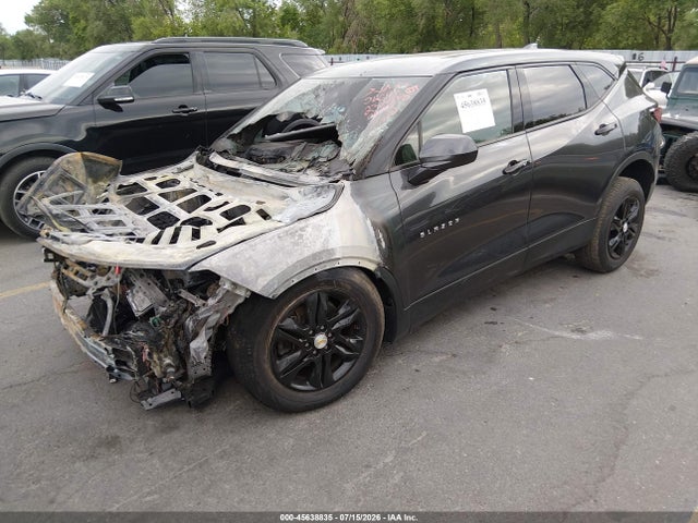 45638835 :رقم المزاد ، 3GNKBHR44NS118342 vin ، 2022 Chevrolet Blazer Awd 2lt مزاد بيع