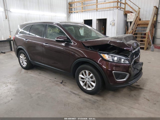 Auction sale of the 2016 Kia Sorento 2.4l Lx, vin: 5XYPG4A35GG027094, lot number: 45638837