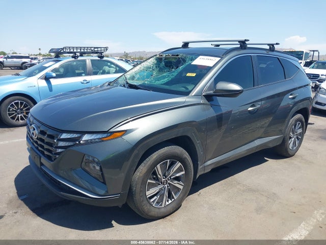 Hyundai Tucson Hybrid Blue 2024 KM8JBCD14RU218396 Image 2